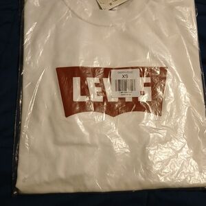 Levi's Red and White Logo Tee